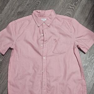Abercrombie Kids Pink Button Down Shirt